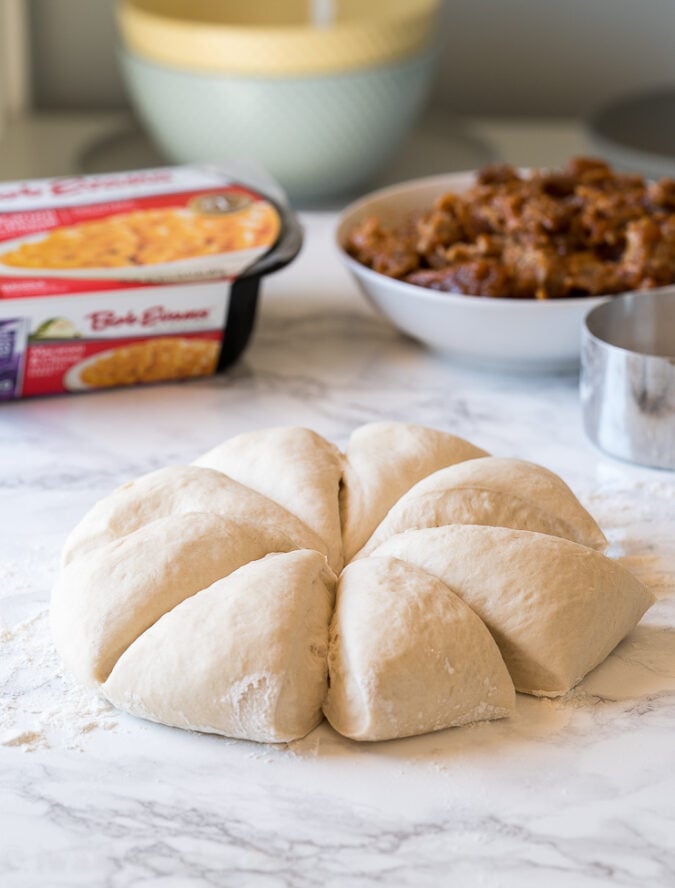 This super easy pizza dough recipe makes for perfect calzones!