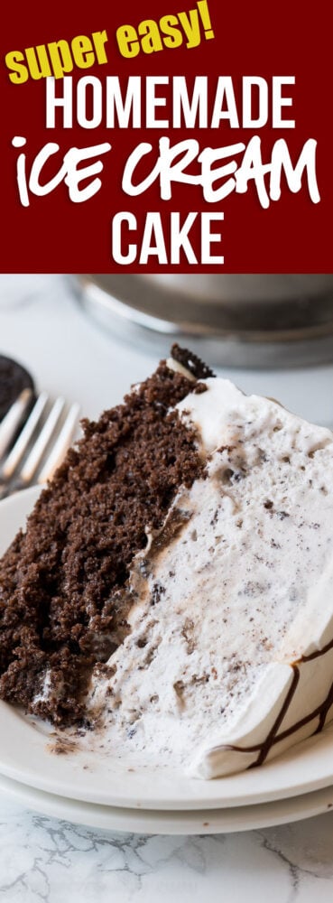 Chocolate Ice Cream Cake - Just so Tasty