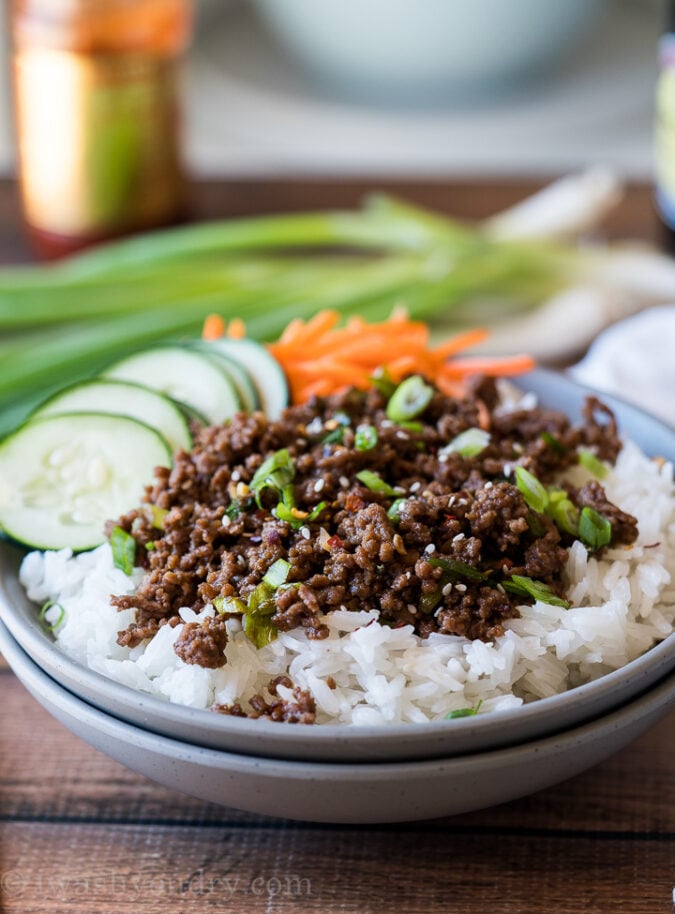 Easy Korean Ground Beef Recipe | I Wash You Dry