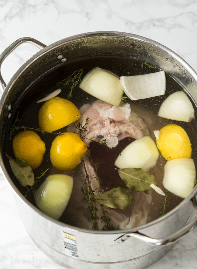 The first step you want to take in making a turkey is to brine the meat.