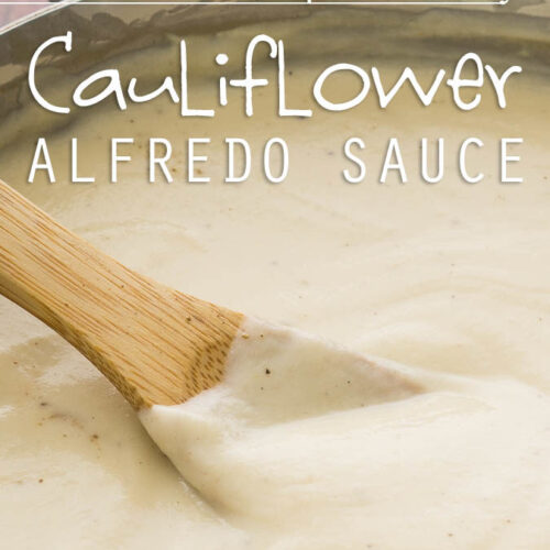 Quick and Easy Cauliflower Alfredo Sauce I Wash You Dry