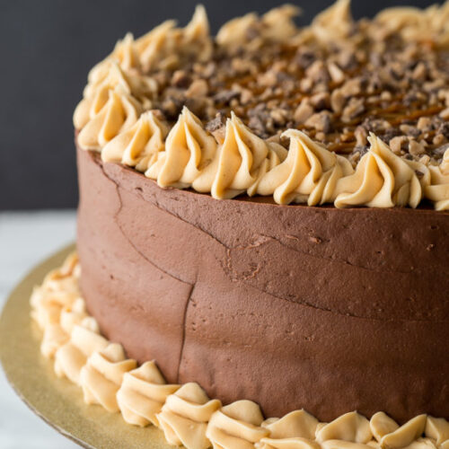 Chocolate Dulce de Leche Cake - I Wash You Dry