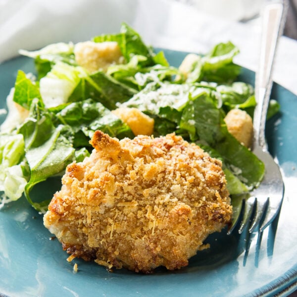 Crispy Chicken Caesar Thighs I Wash You Dry
