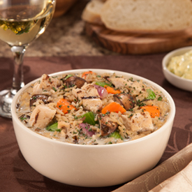 Grilled Chicken and Wild Rice Soup Image