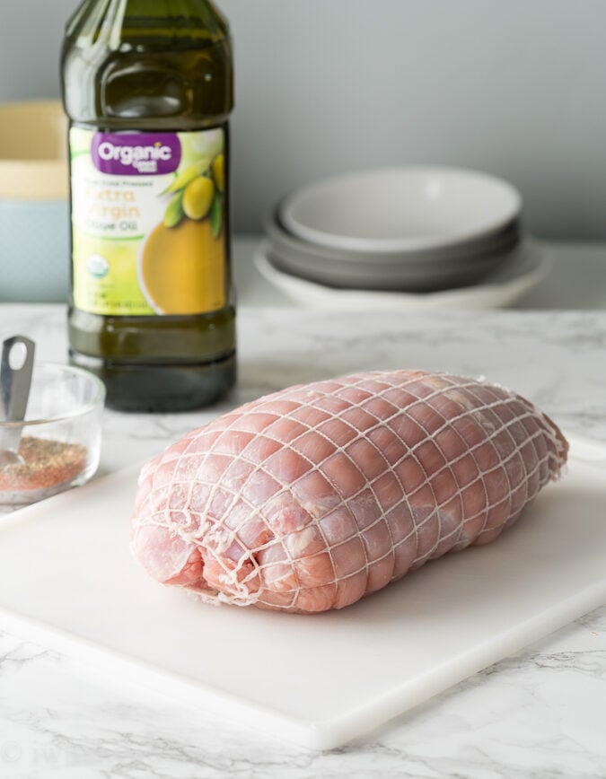 Quickly make a turkey breast in your pressure cooker with this super simple recipe! Great for Thanksgiving!