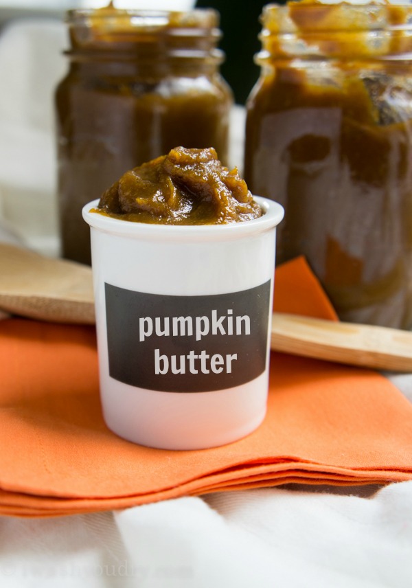 Spiced Pumpkin Butter Recipe I Wash You Dry
