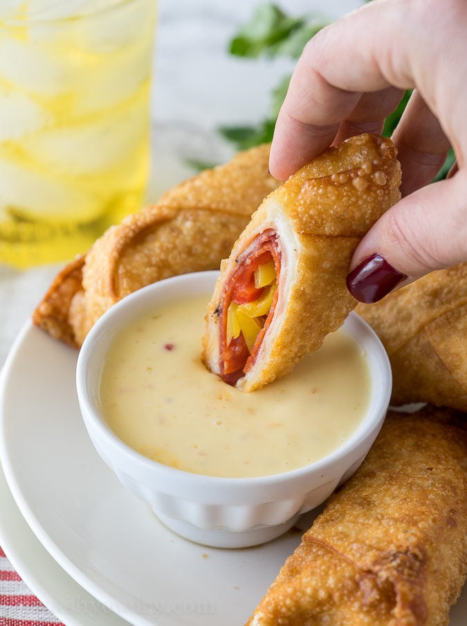 Spicy Italian Egg Rolls