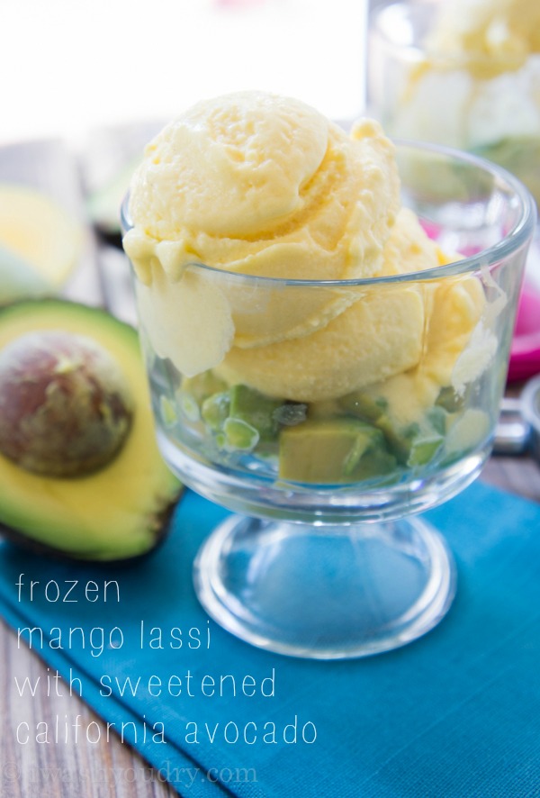 Frozen Mango Lassi with sweetened California Avocados Image