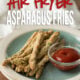 These Quick and Easy Air Fryer Asparagus Fries are perfect for an appetizer or easy side dish!