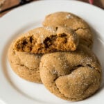 OMG! These super easy Gingerdoodle Cookies are filled with warm spices and are soft and chewy deliciousness!