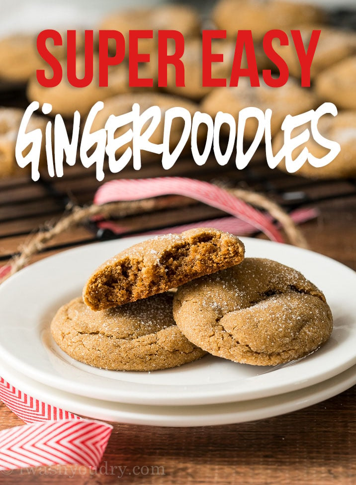 Gingerbread Spice Cookies (Time Saver Recipe) - The Monday Box