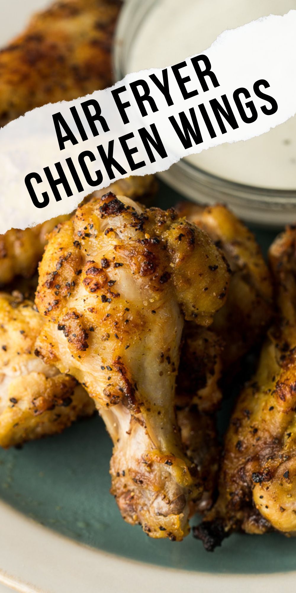 Air Fryer Lemon Pepper Chicken Wings - I Wash You Dry