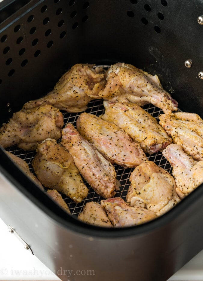 Air Fryer Lemon Pepper Chicken Wings | I Wash You Dry