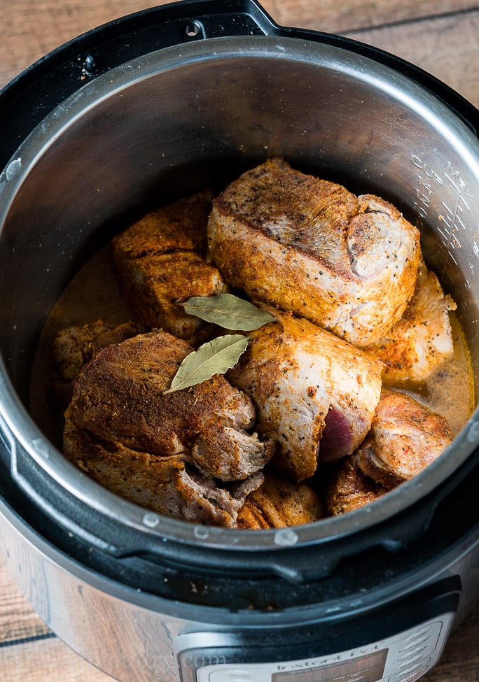 Crispy Instant Pot Pork Carnitas I Wash You Dry