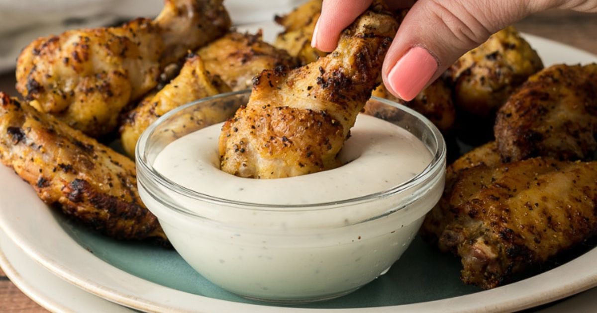 Air Fryer Lemon Pepper Chicken Wings - I Wash You Dry