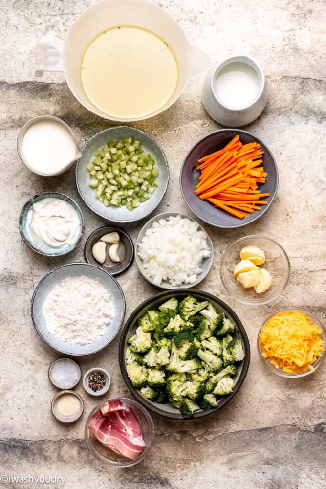 Loaded Broccoli Cheese Soup Recipe - I Wash You Dry