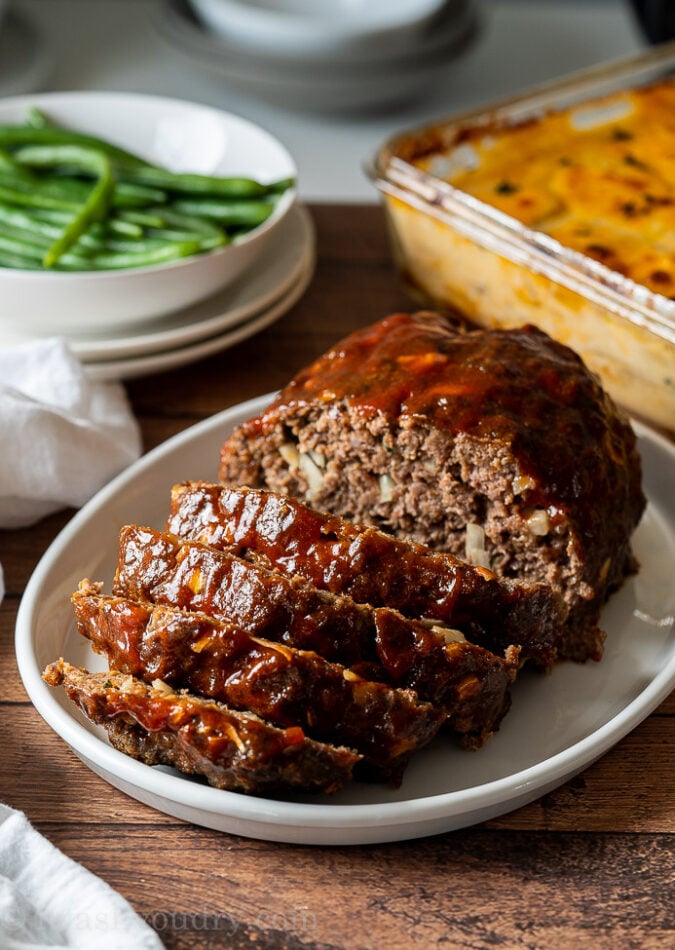 The best Meatloaf Sauce for topping classic meatloaf recipe!