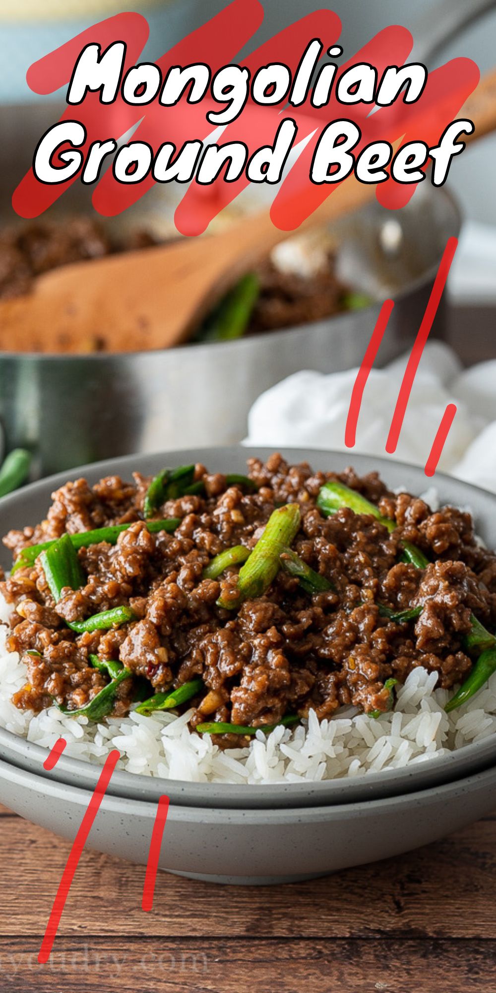Easy Mongolian Ground Beef Recipe I Wash You Dry