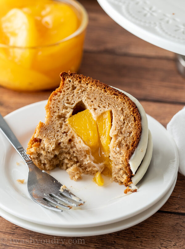 Peach Pie Spice Cake Recipe I Wash You Dry