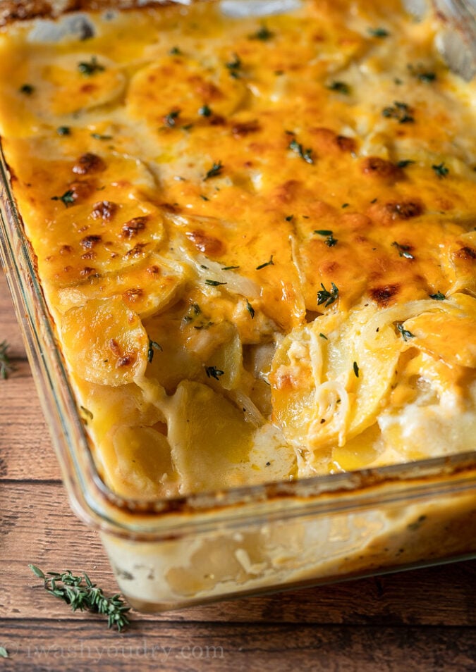 Cheesy Scalloped Potatoes Recipe - Linger