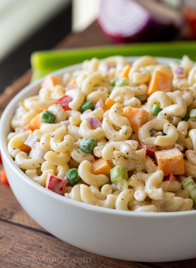 Classic Macaroni Salad With Miracle Whip : Macaroni Salad With Ham And ...