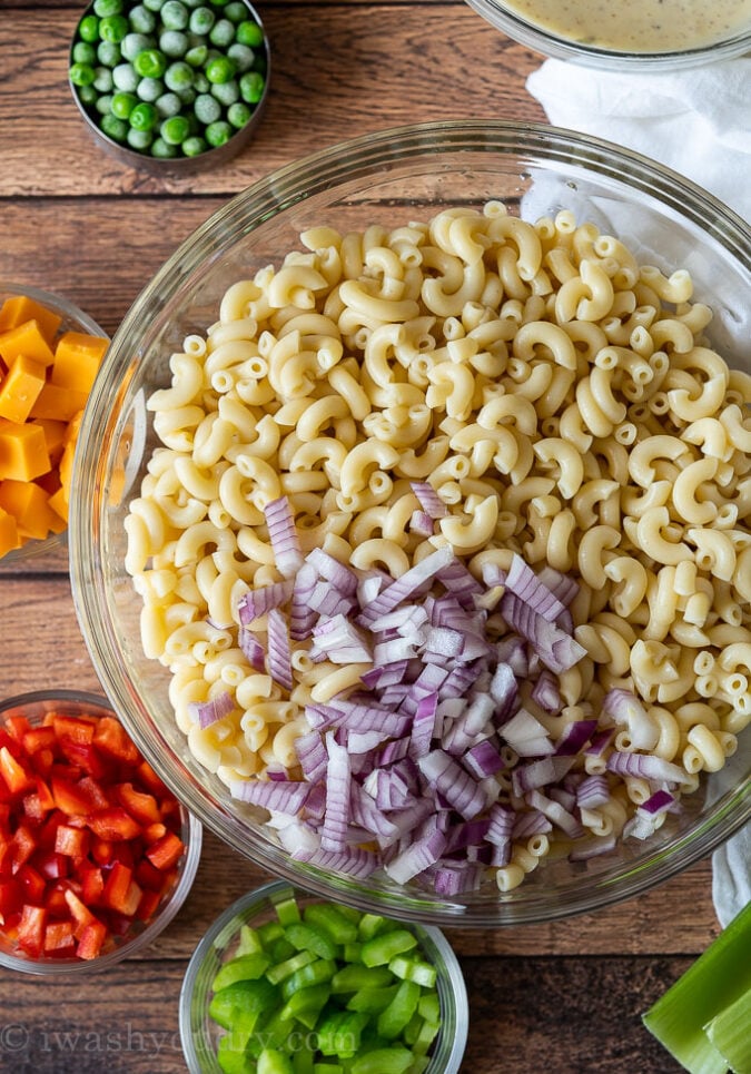 Slow Cooker Macaroni and Corn Casserole - I Wash You Dry