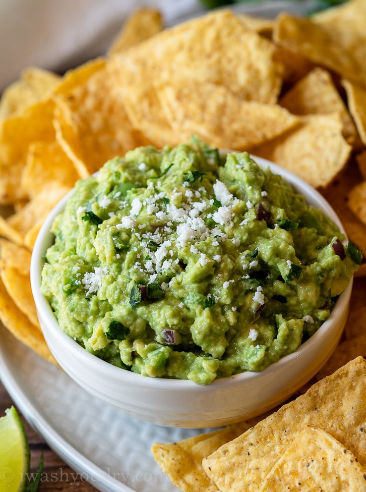 Classic Fresh Guacamole Recipe