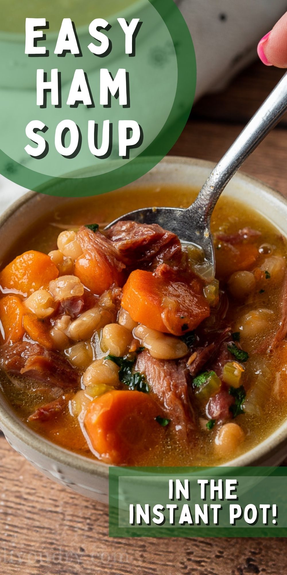 Instant Pot Ham Bone Soup Recipe - I Wash You Dry