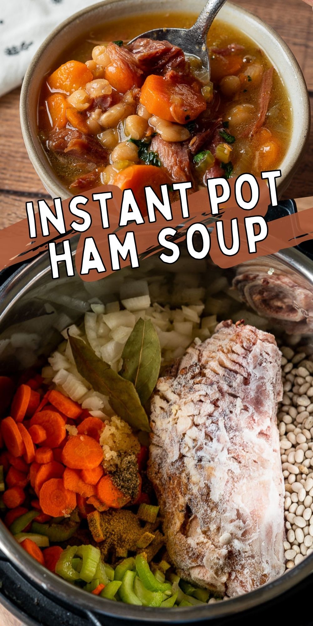 Instant Pot Ham Bone Soup Recipe - I Wash You Dry