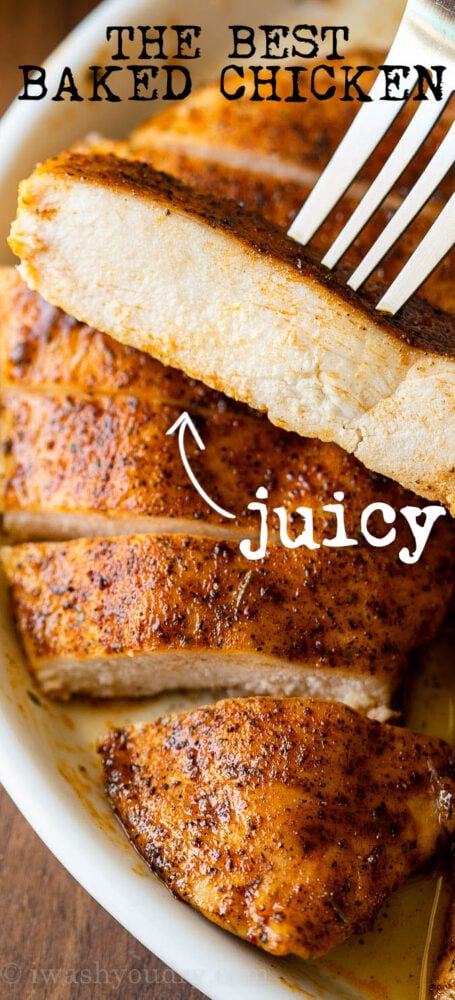 How to Bake Juicy Chicken Breast (At 425!) - Tastefully Grace