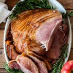 Easter Ham Recipe cooked easily in the Crockpot!
