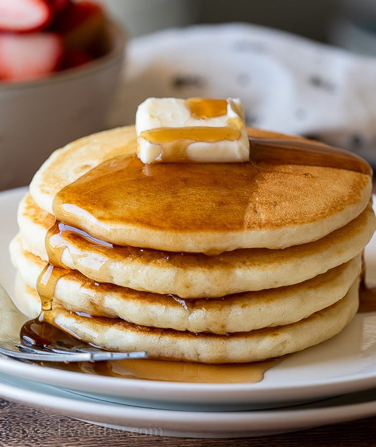 Fluffy Pancakes (Easy and Quick) - Kitchen Fun With My 3 Sons