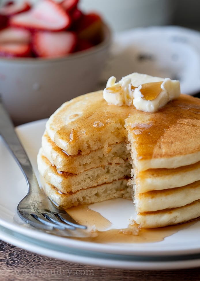 Best Classic Pancakes Recipe - I Wash You Dry