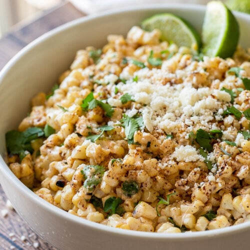 Creamy Mexican Corn Salad Recipe - I Wash You Dry