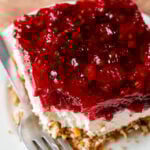 Raspberry Jello Dessert