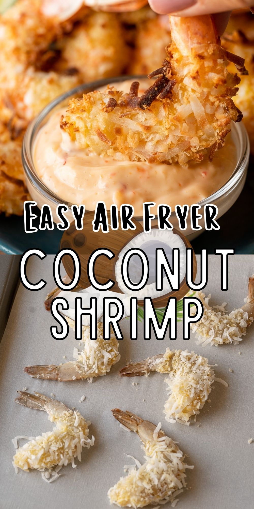 Air Fryer Coconut Shrimp Recipe - I Wash You Dry