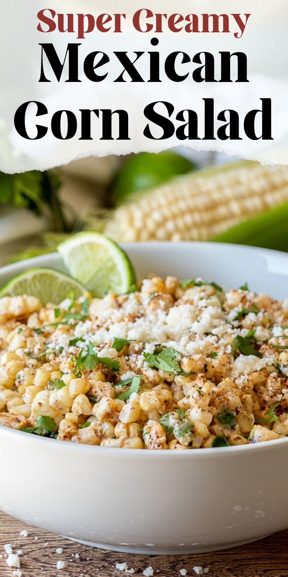 Creamy Mexican Corn Salad Recipe - I Wash You Dry