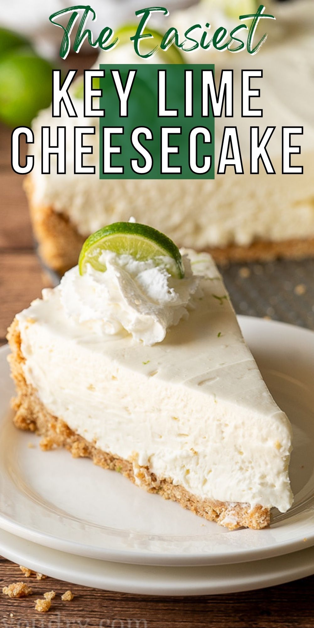 Key Lime No-Bake Cheesecake - I Wash You Dry