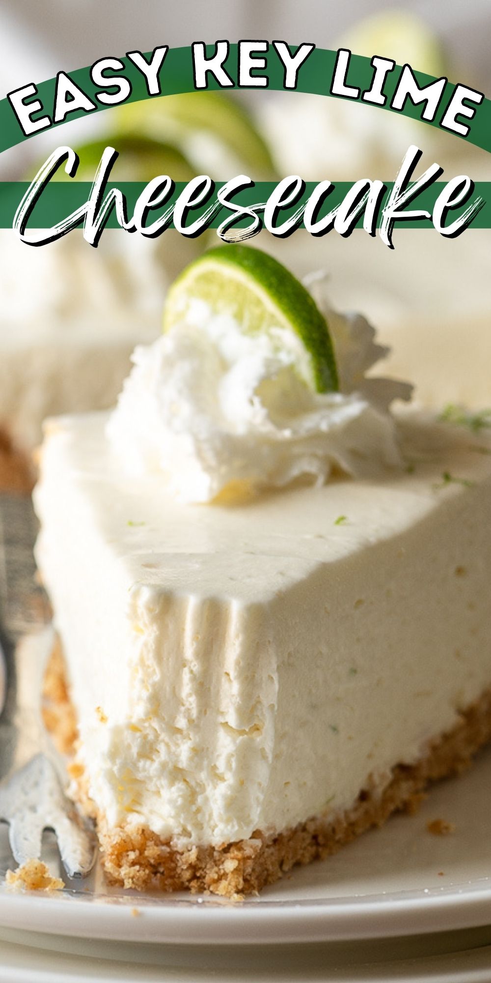 Key Lime No-Bake Cheesecake - I Wash You Dry