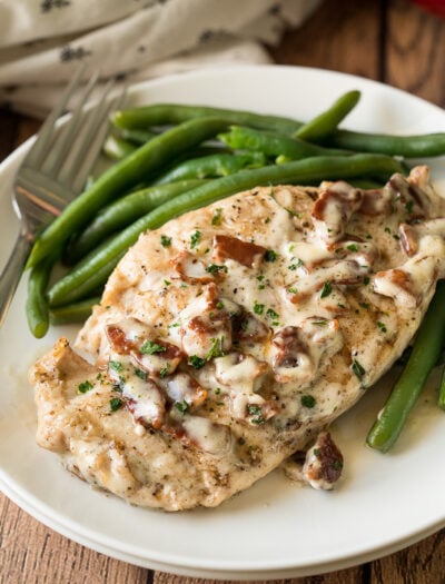 Super easy Bacon Ranch Grilled Chicken Breasts Recipe!