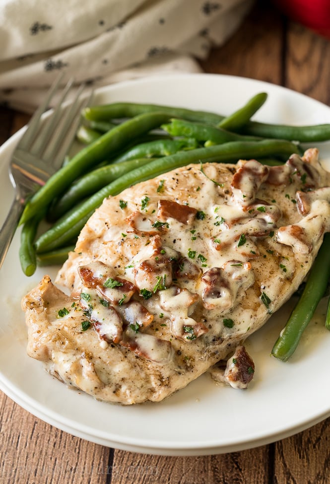 Super easy Bacon Ranch Grilled Chicken Breasts Recipe!