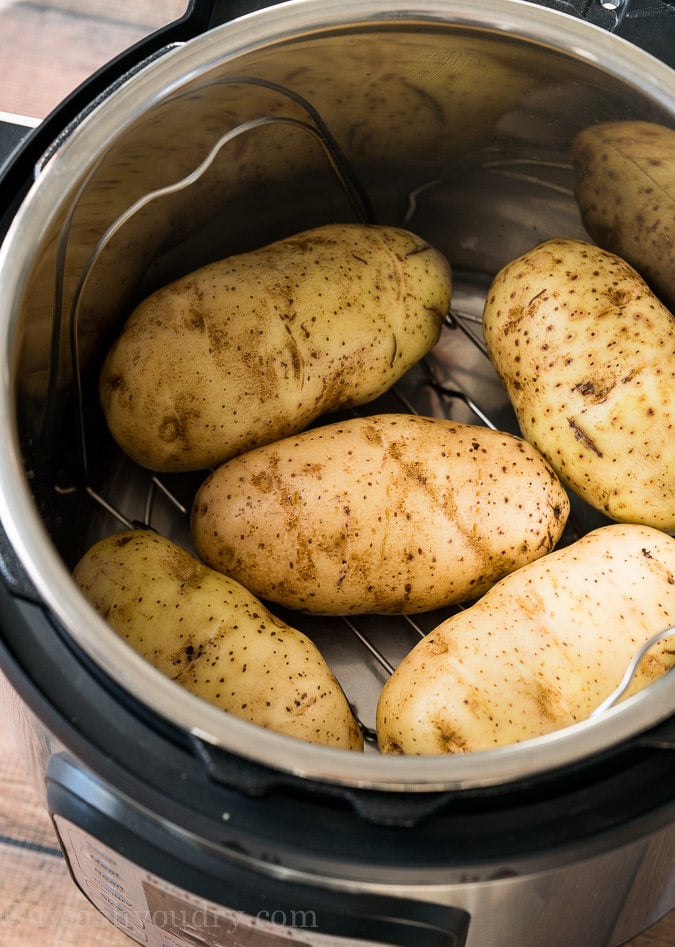 Perfect Instant Pot Baked Potatoes - I Wash You Dry