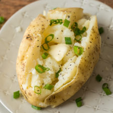 Fluffy Instant Pot Baked Potatoes