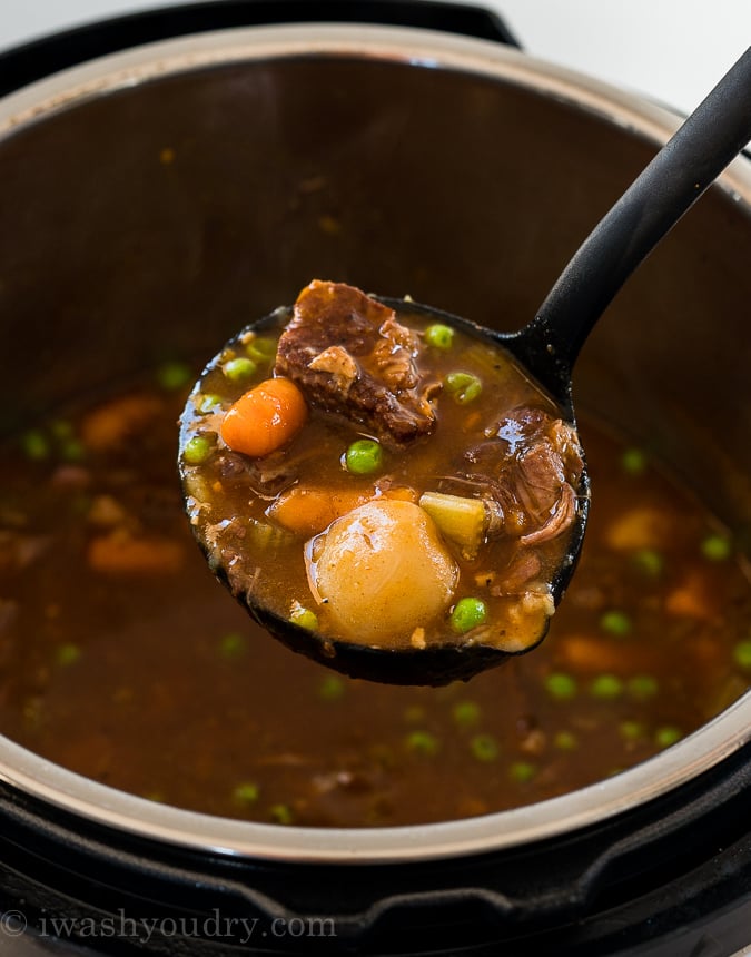 Best Instant Pot Beef Stew Recipe - I Wash You Dry