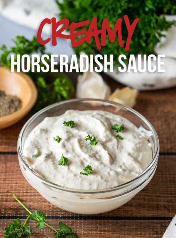 Creamy Horseradish Sauce Recipe I Wash You Dry