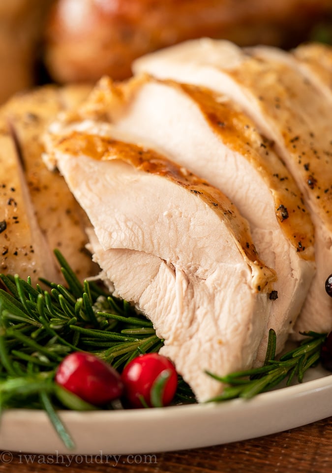 Raw Turkey Breast with Pop Up Timer and Herbed Garlic Butter, Ready To Rub  Under the Skin before Roasting Stock Photo - Image of poultry, home:  131442146