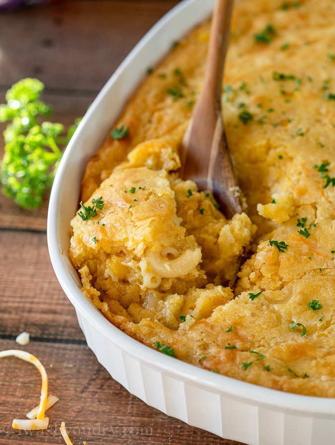 Delicious Macaroni and Corn Pudding Casserole