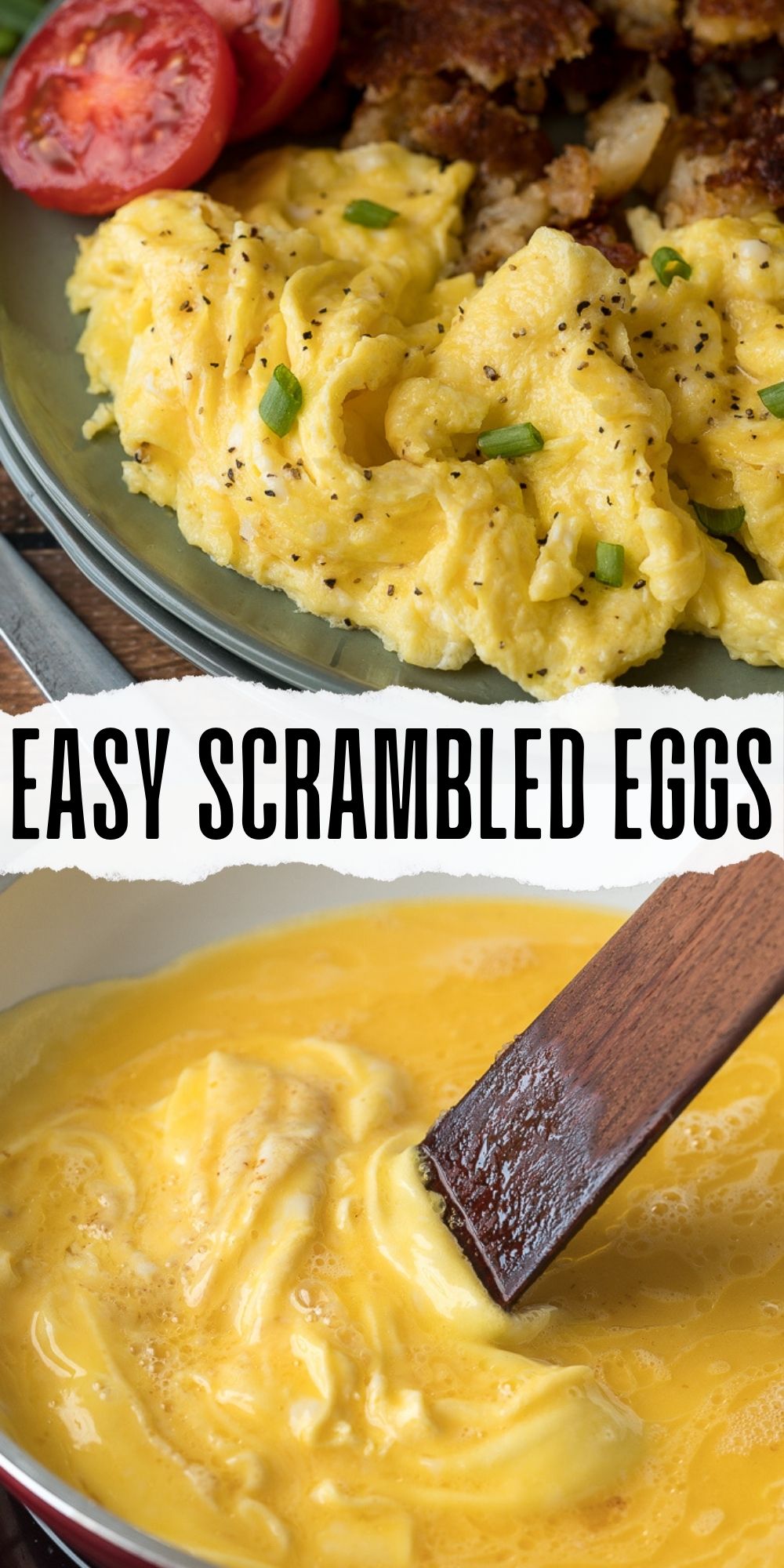 Fluffy Scrambled Eggs Recipe - I Wash You Dry