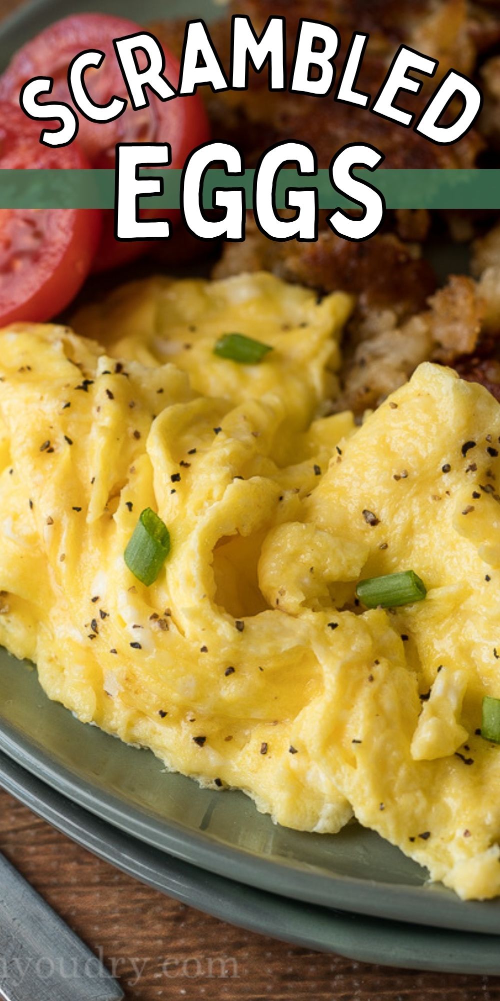 Fluffy Scrambled Eggs Recipe - I Wash You Dry