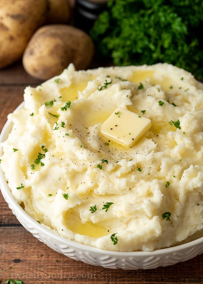 When you make potatoes then forget you don't own a potato masher! It worked  just like a masher, but it was so so much easier to mix in salt and pepper.  